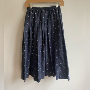 baum und pferdgarten pleated skirt size small